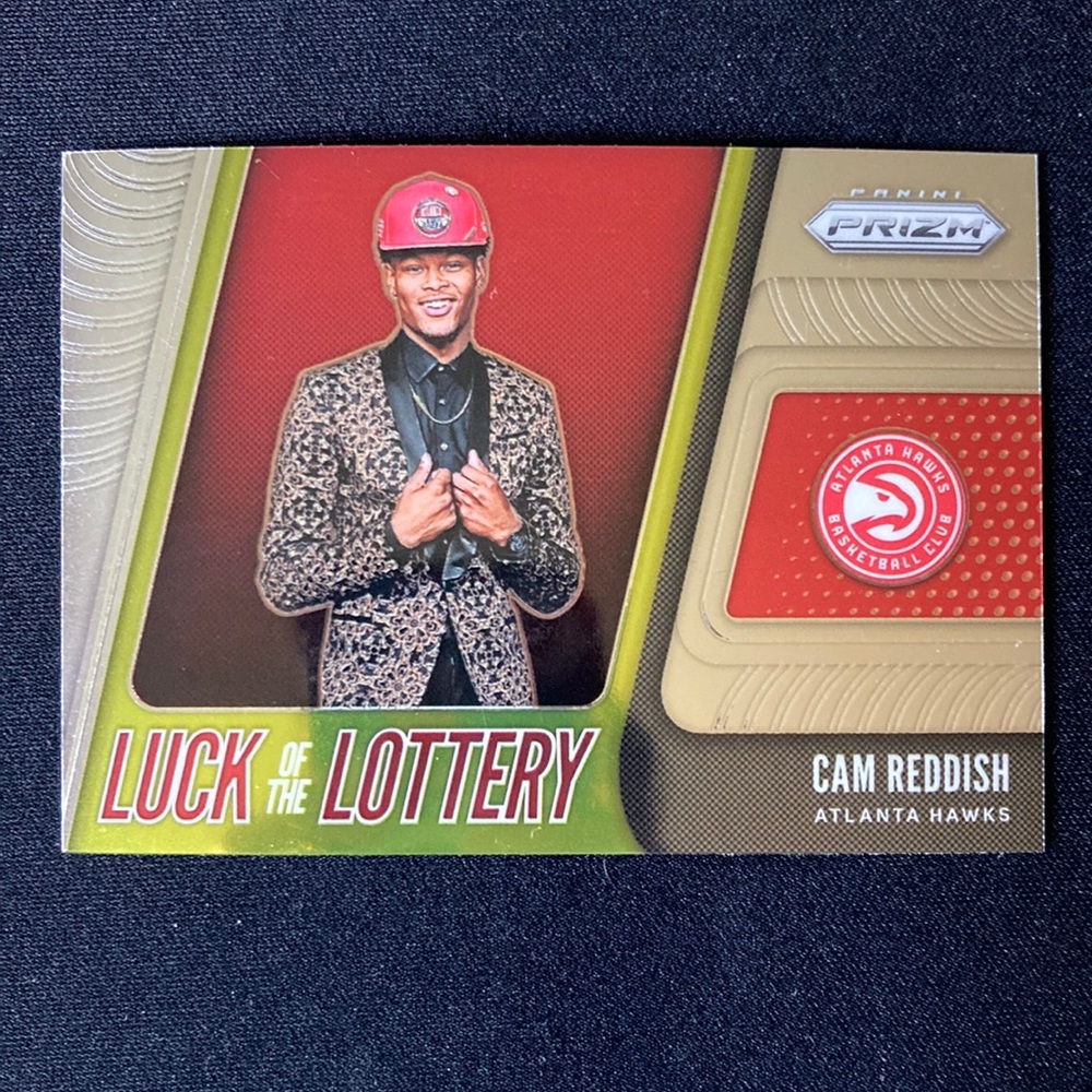 2019-20 Panini Prizm Cam Reddish Luck Of The Lottery